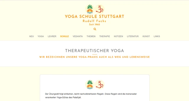 Yogaschule Stuttgart Rudolf Fuchs