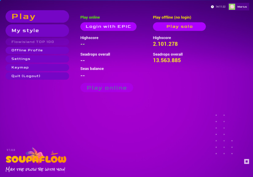 Game Main Menu
