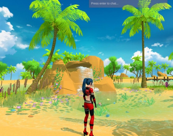 Wonderful Island Wasserfall