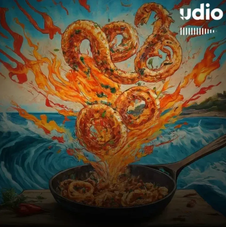 Soupaflow in the mix: Calamares on fire …mit udio AI