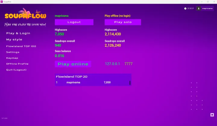 Soupaflow – EPIC Online Subsystem (EOS) integriert