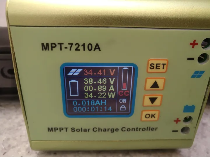 MPT-7210A Solarladeregler – Video, das die Einstellungen gut erklärt