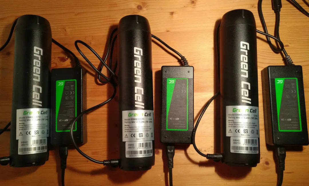 Multipack E-Bike-Akku-Lösung ist schneller geladen als ein großer Akku