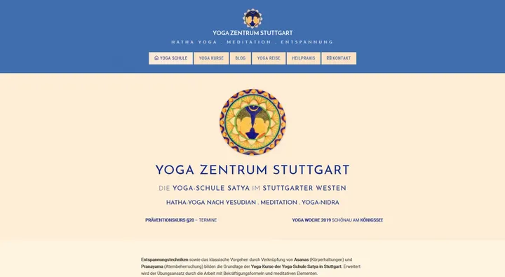 Relaunch Yogazentrum Stuttgart