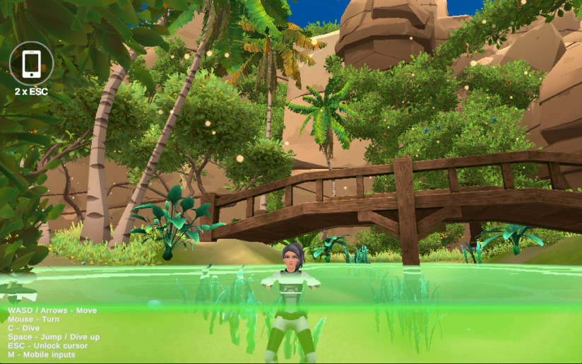 Wonderful Island 3D WebGL Szene Screenshot 10