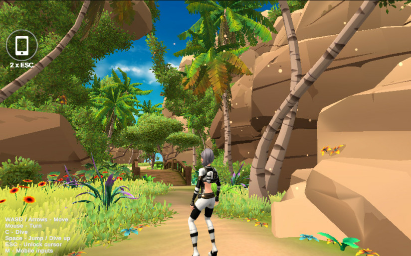 Wonderful Island 3D WebGL Szene Screenshot 11