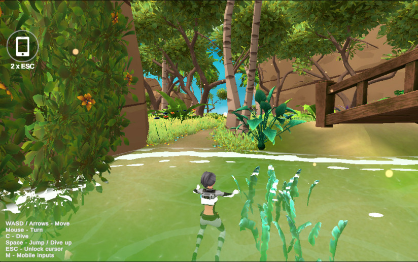Wonderful Island 3D WebGL Szene Screenshot 2