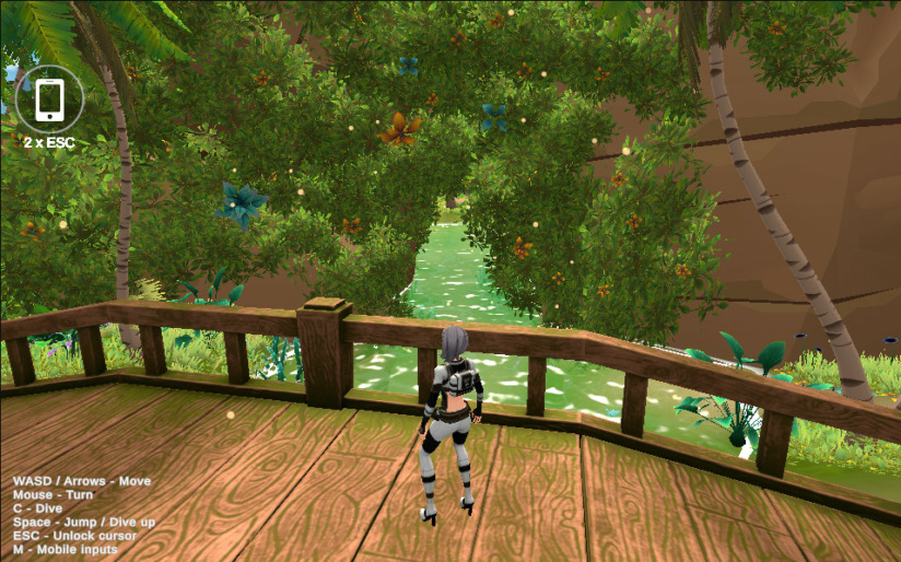 Wonderful Island 3D WebGL Szene Screenshot 9